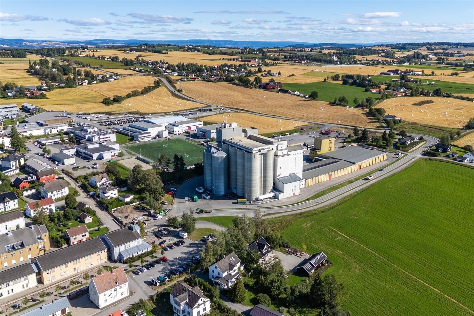 Tett på sentrumsfasiliteter. Galleribilde