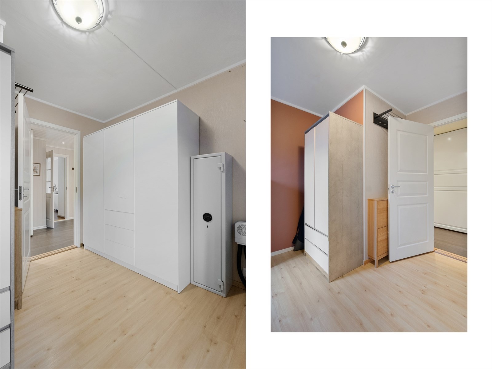 Soverom 2 - Rommet kan enkelt innredes som gjesterom, barnerom eller hjemmekontor Galleribilde