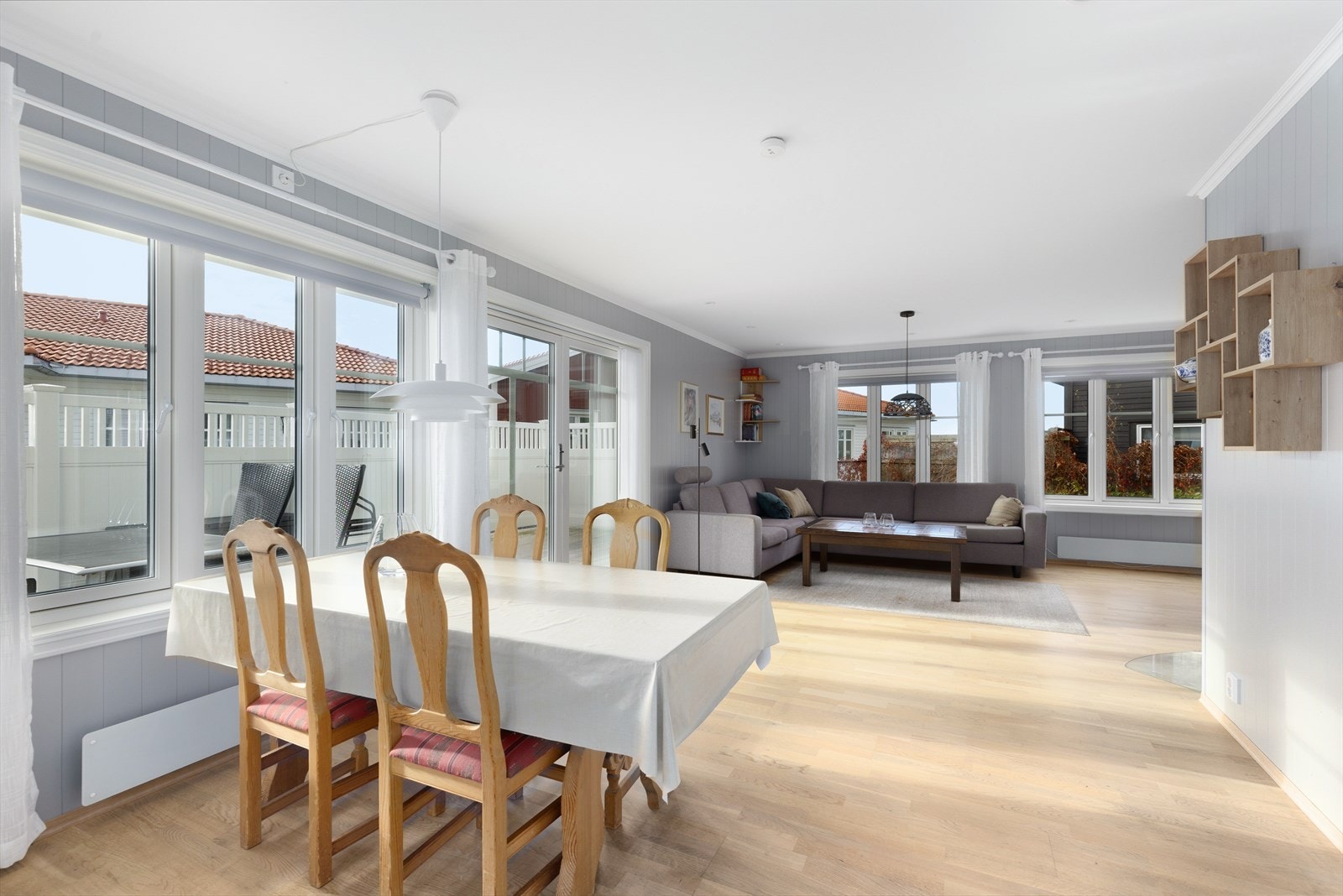 TEK17 og balansert ventilasjon gir et godt inneklima og energivennlig konstruksjon. Galleribilde