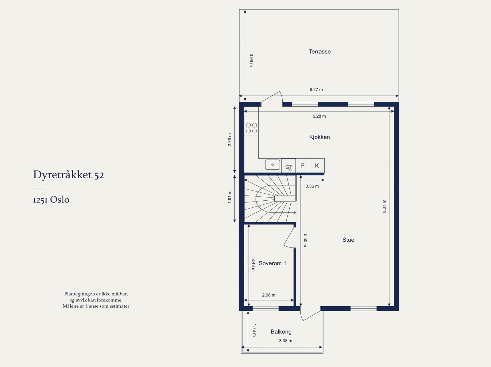 Plantegning. Galleribilde