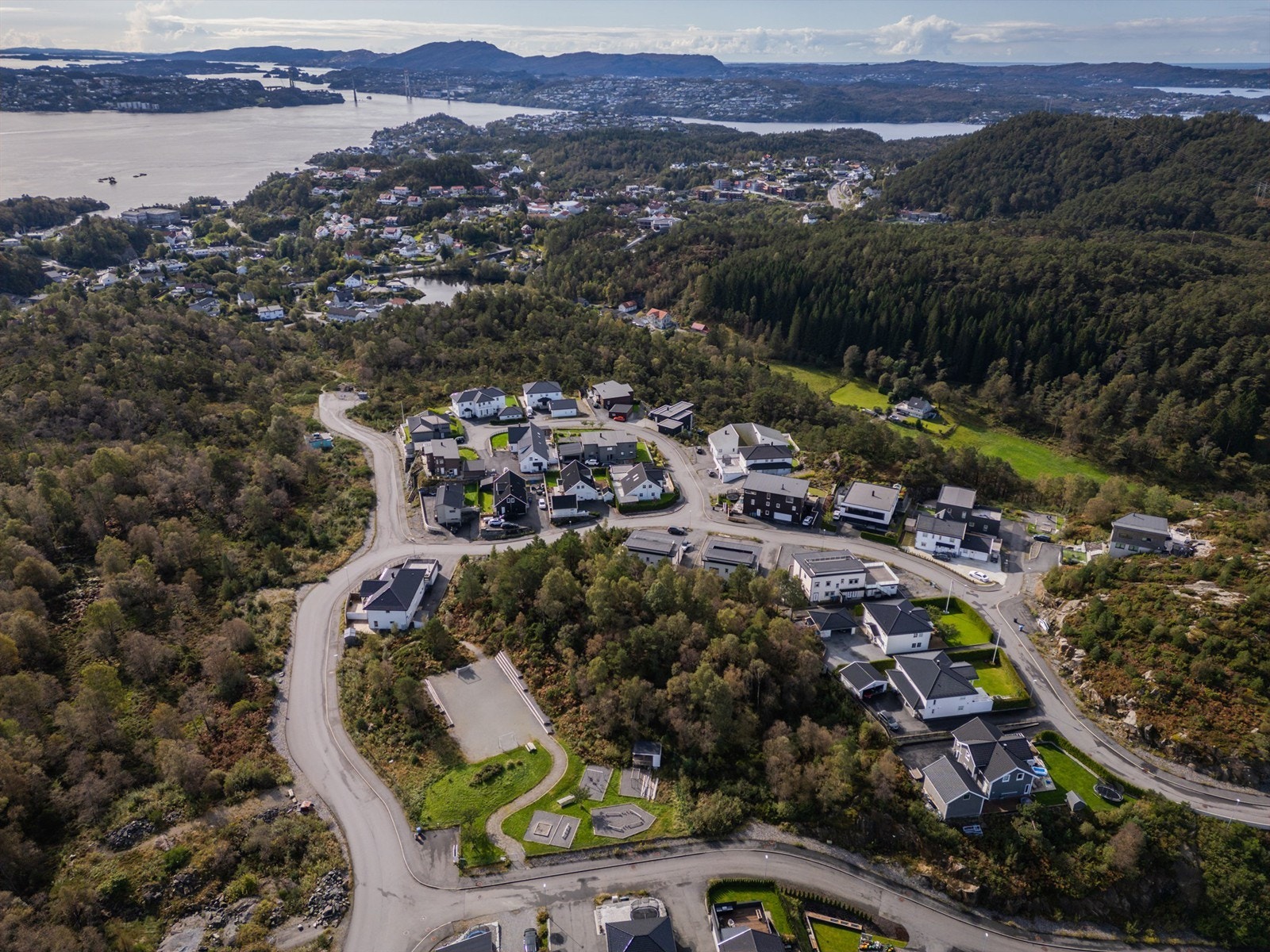 I dette nabolaget er rammene lagt for trivsel. Galleribilde