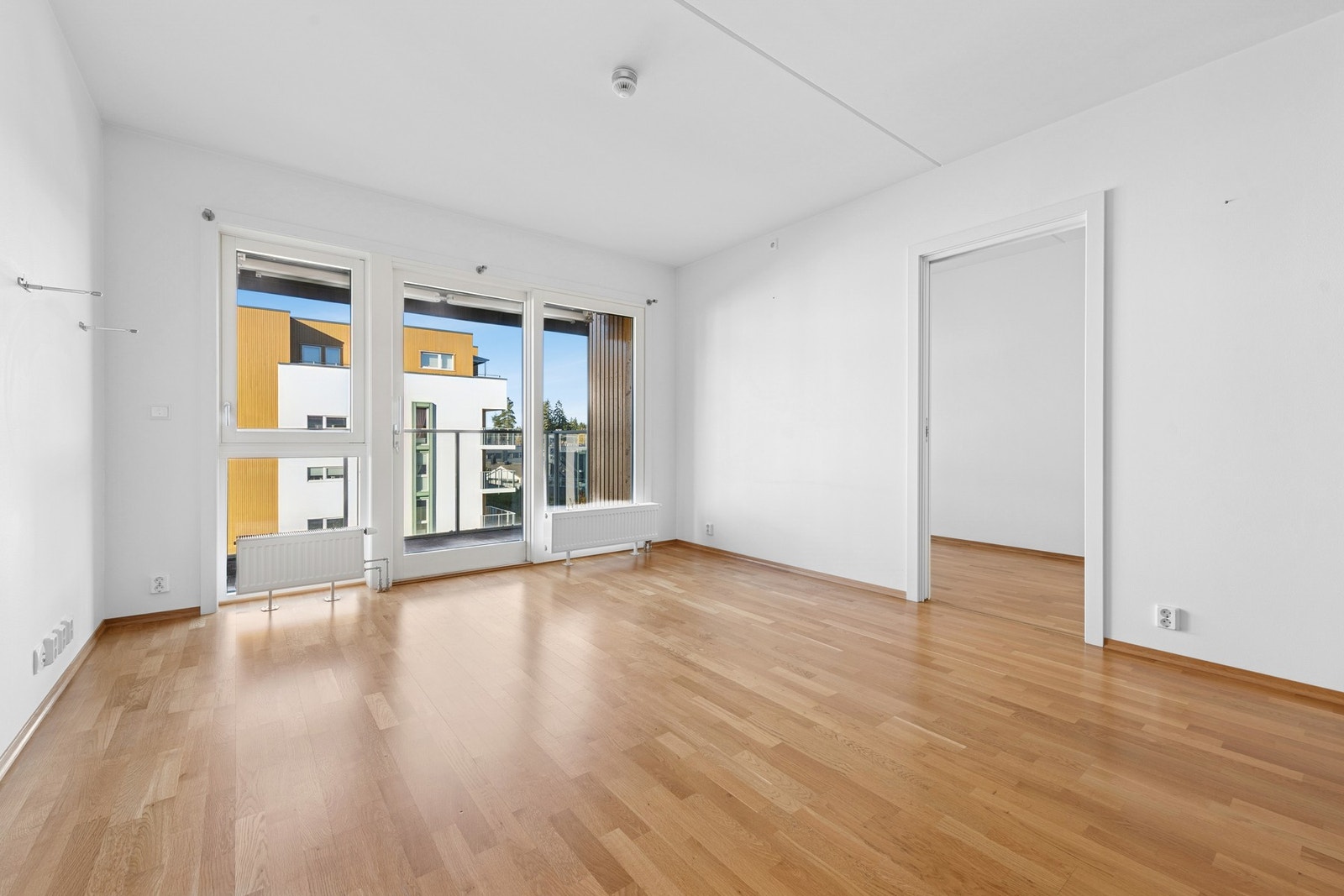 Soverom uten møbler. Galleribilde