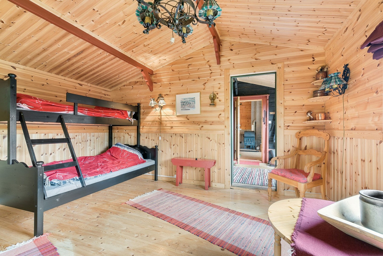 Soverom nr 3 har familiekøye - meget praktisk Galleribilde