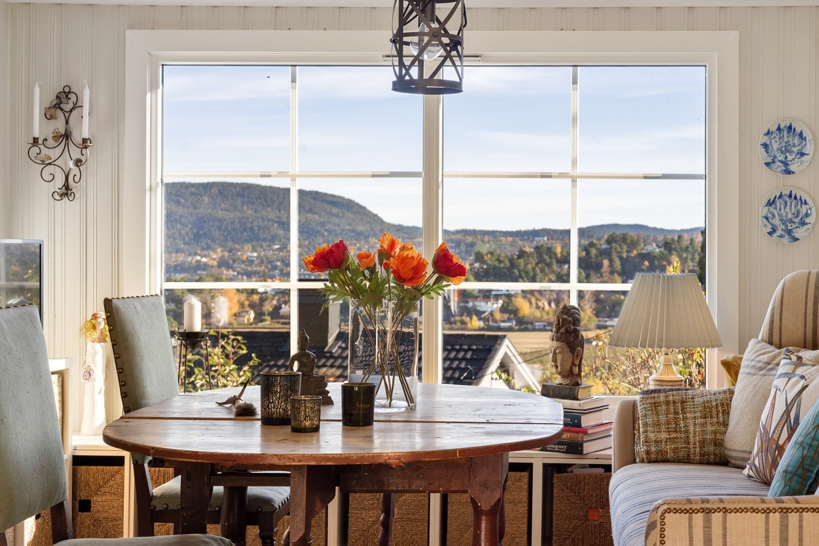 Veldig fin utsikt fra spisestuen Galleribilde