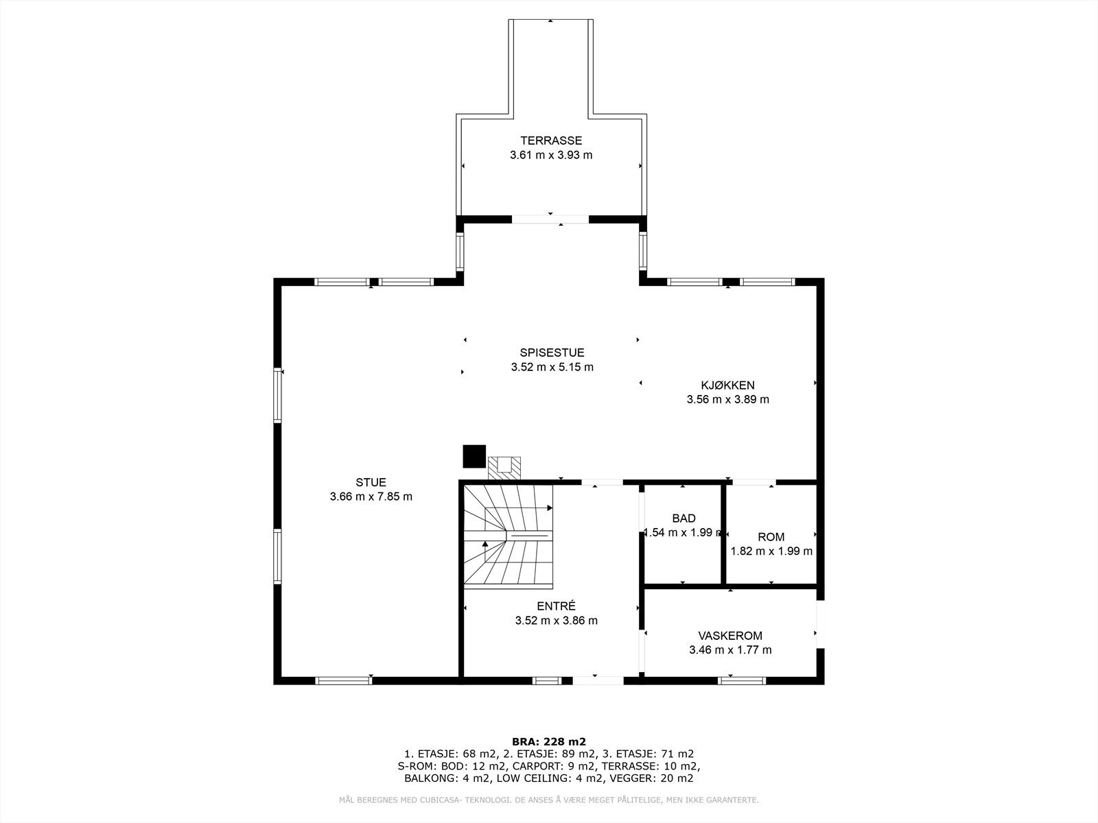 Planteikning h.etg. Galleribilde