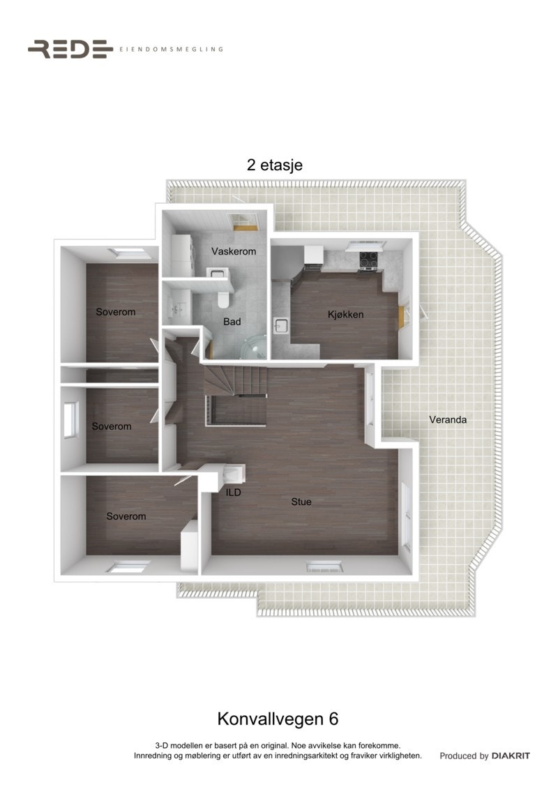 Planskisse Galleribilde