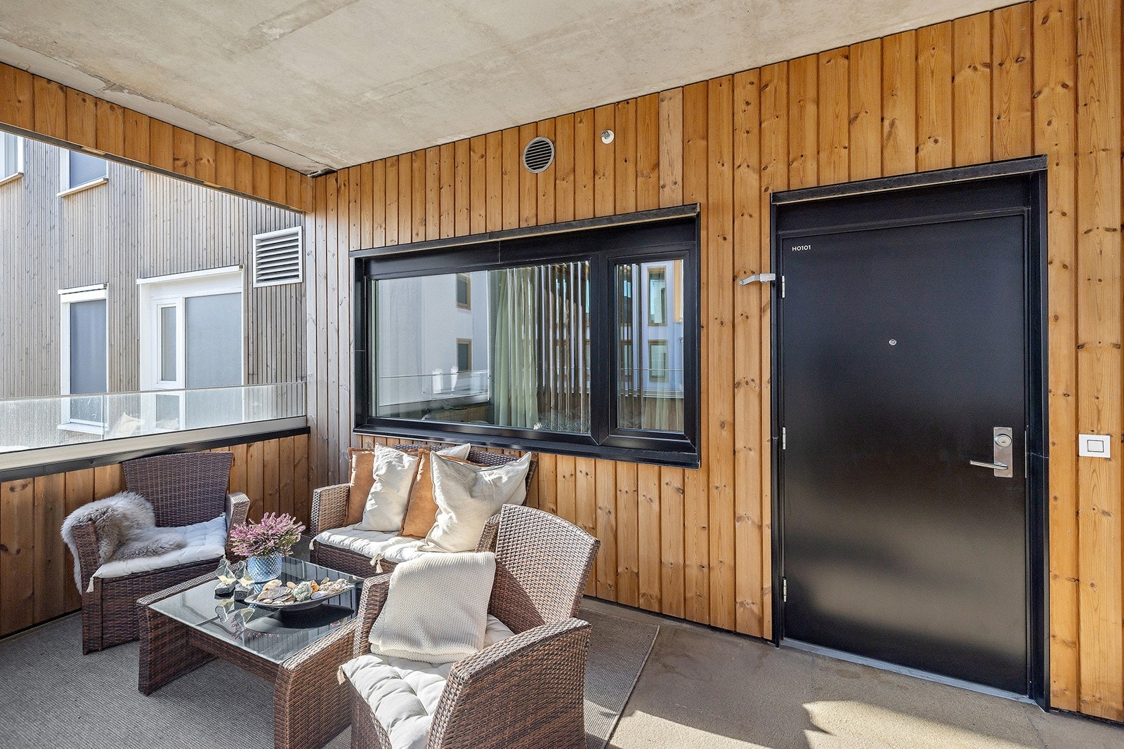 Her har du direkte tilkomst til leiligheten Galleribilde