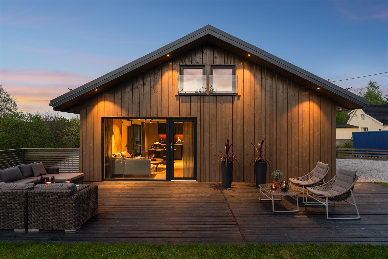 Vakkert på kvelden. Galleribilde