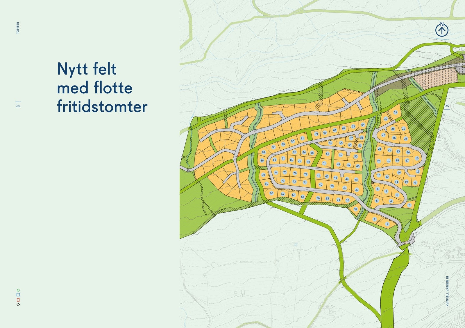 Oversiktskart Varden 3 Galleribilde
