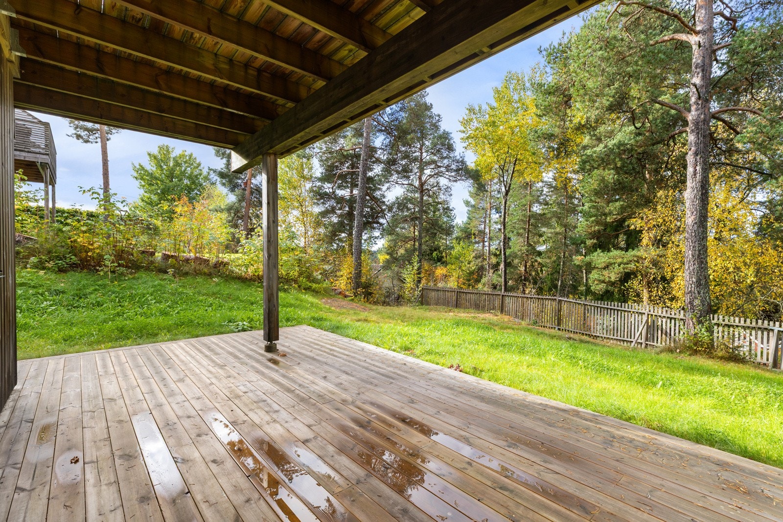 Platting og hage Galleribilde