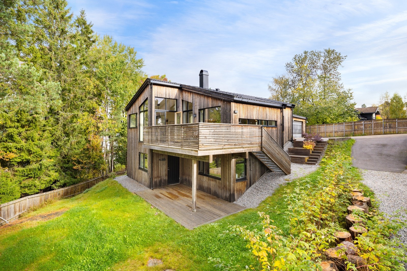 Fasade syd og vest Galleribilde