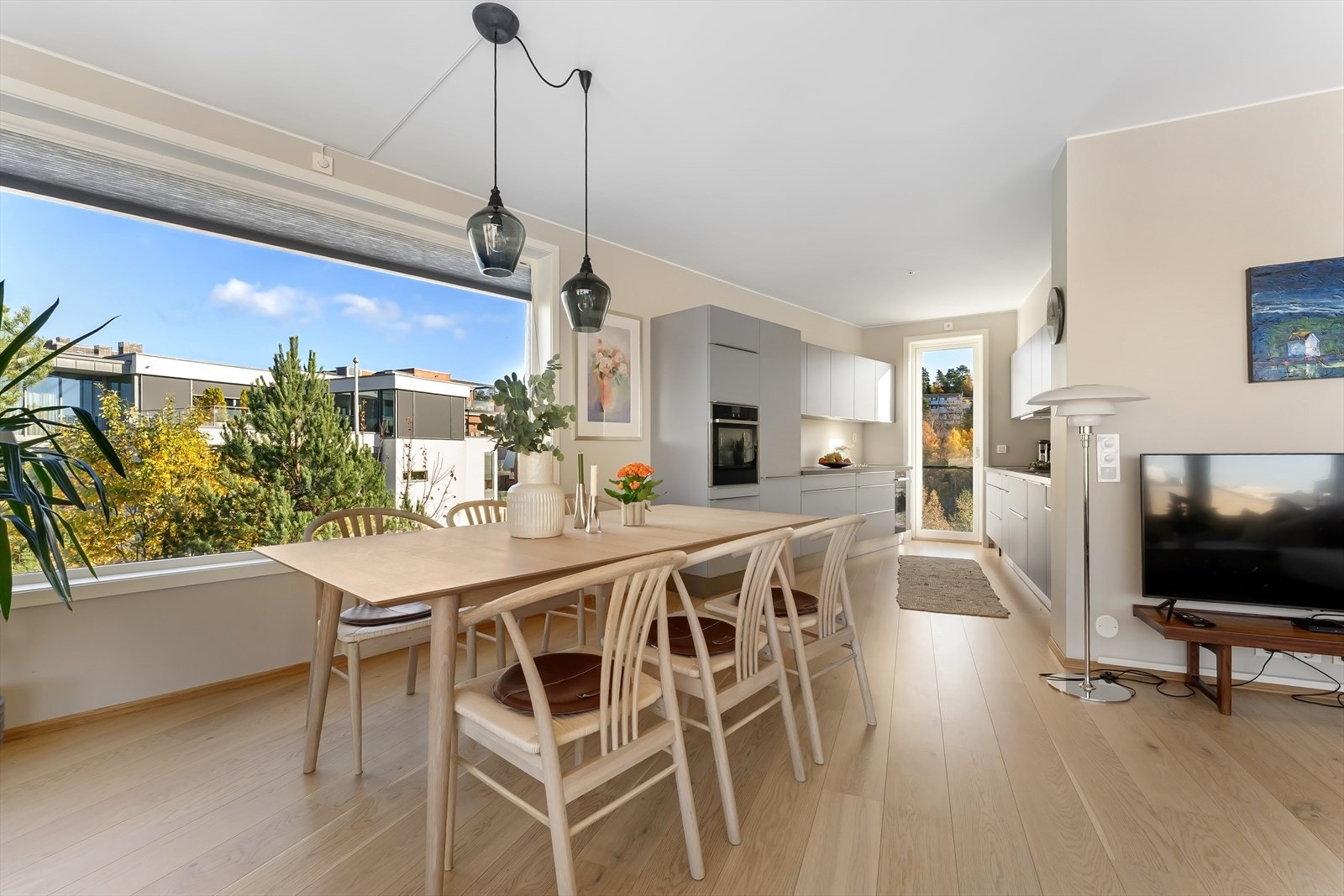 Fin løsning med kjøkkenhjørne Galleribilde