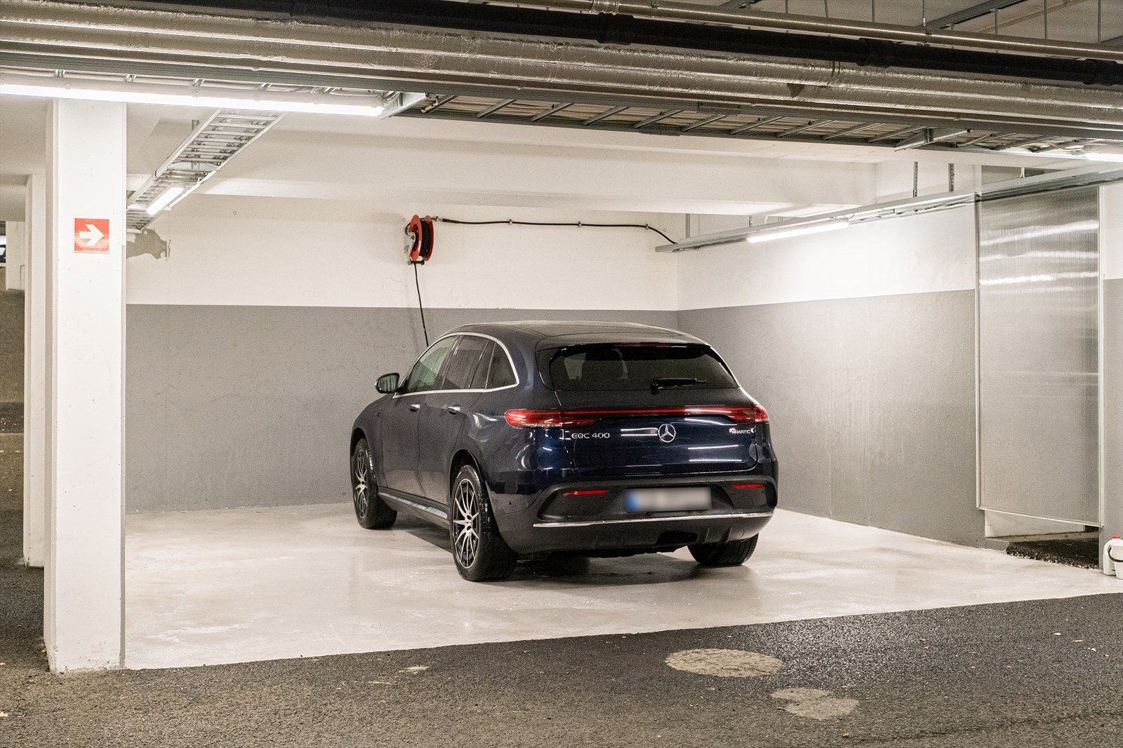 Her finner man også en felles vaskehall, sånn at man alltid kan ha ren bil Galleribilde