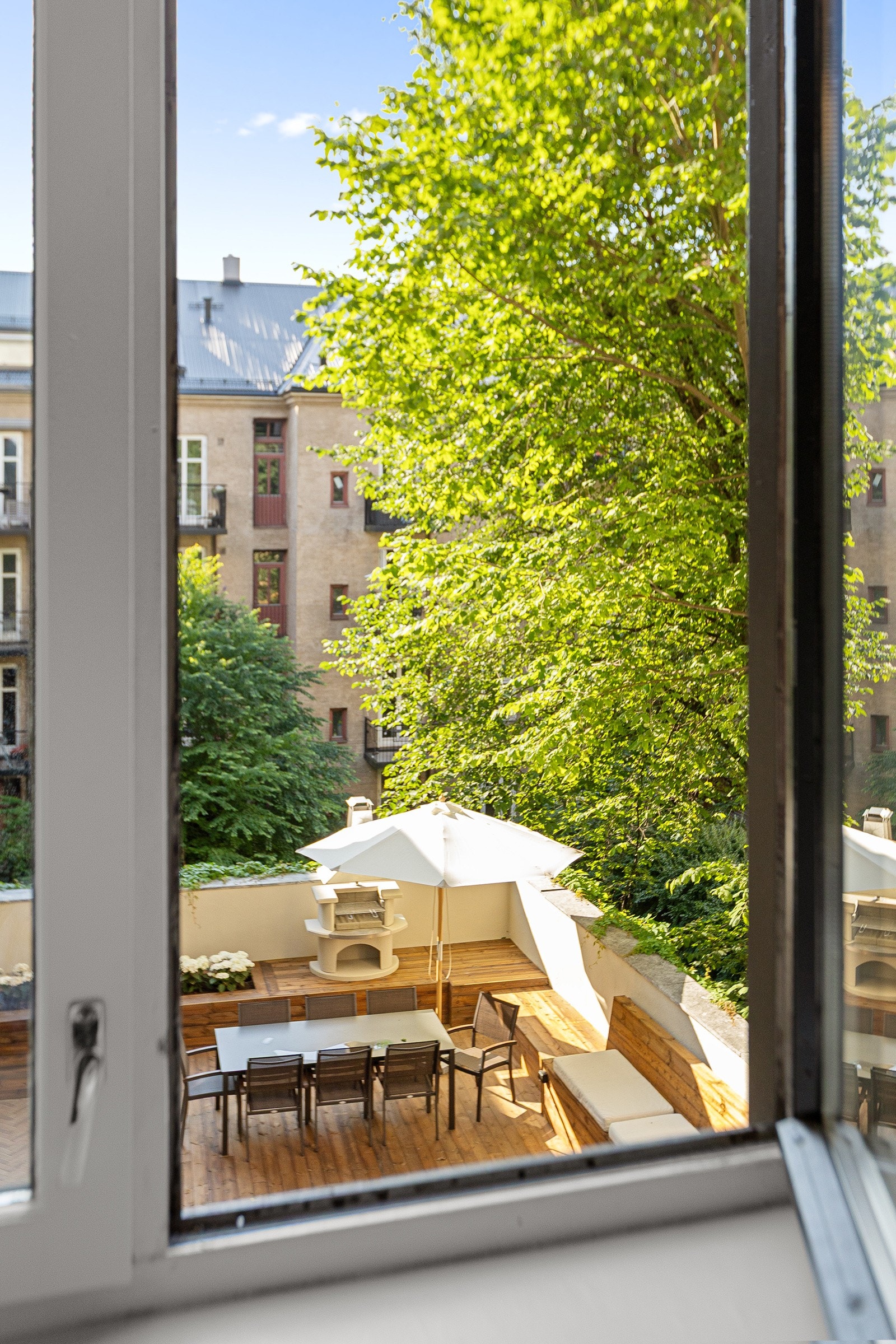 Leiligheten vender i sin helhet mot bakgården Galleribilde