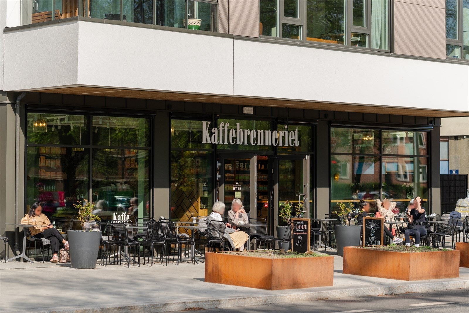 Kaffebrenneriet avd Middelthunet. Galleribilde