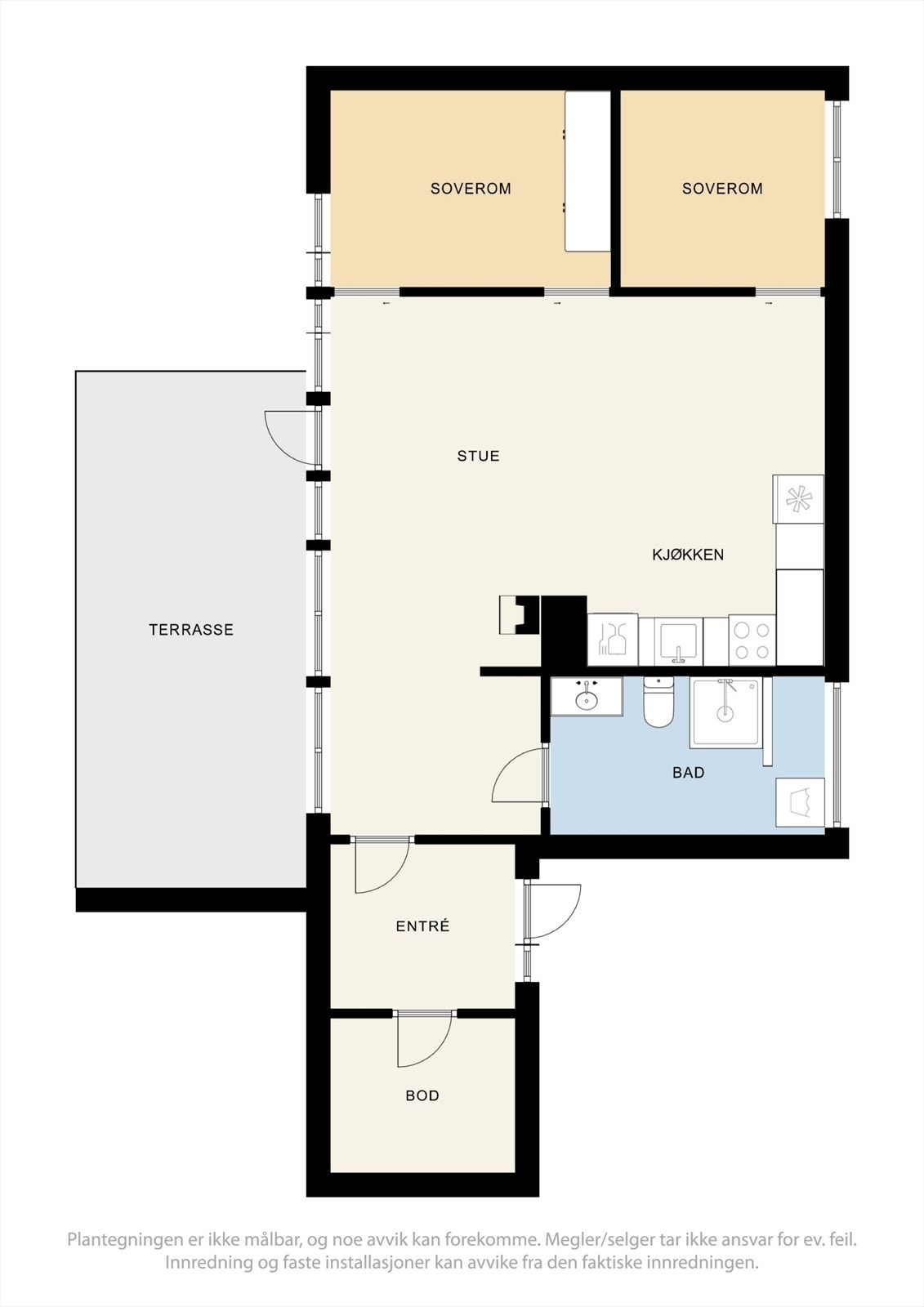 Plantegning. Galleribilde