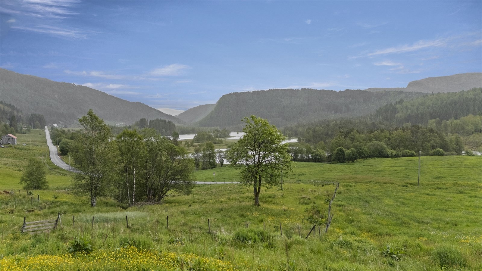 Landbruket består av 40,1 daa dyrka jord... Galleribilde