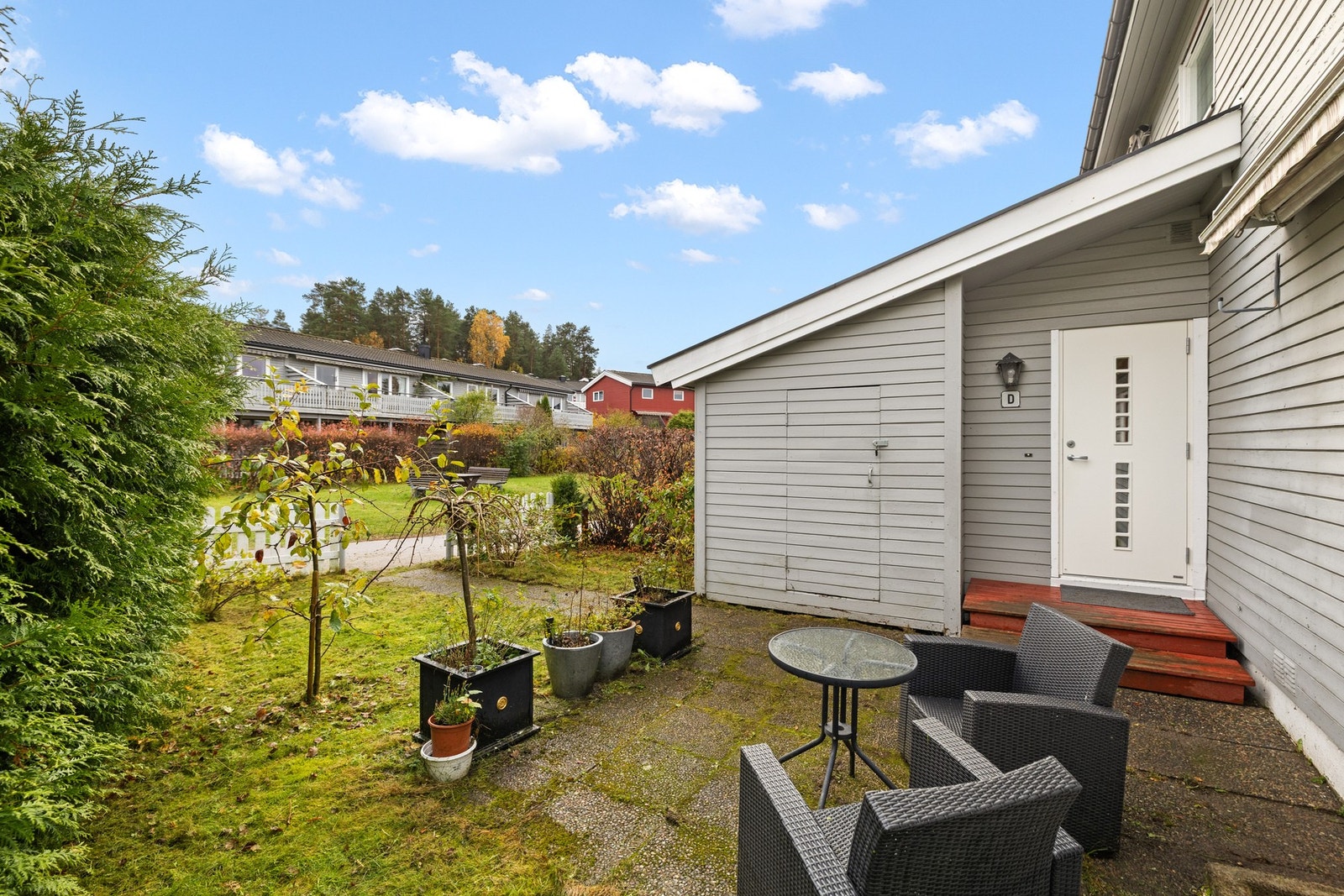 Inngangpsartiet er belagt med heller Galleribilde