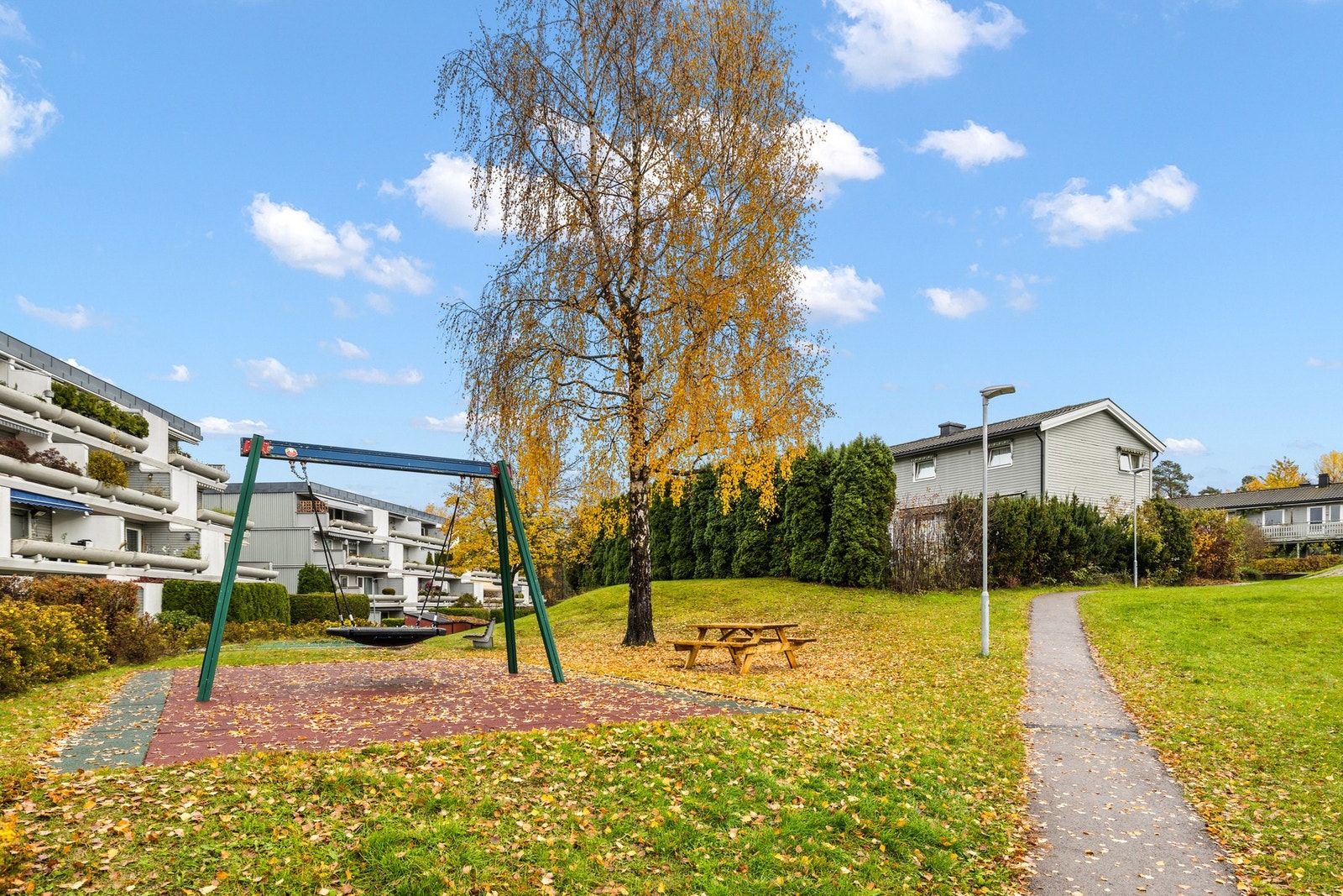 Borettslaget består av 194 andeler Galleribilde