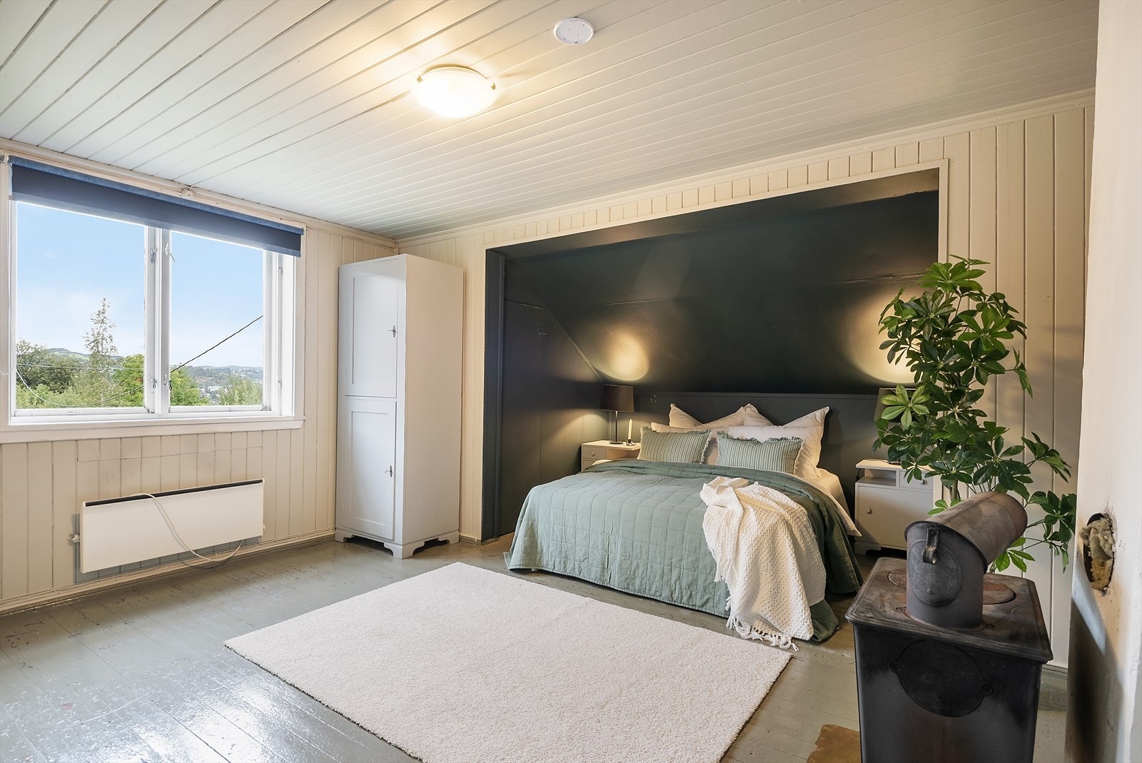 Skråhimling i 2. etasje. Galleribilde