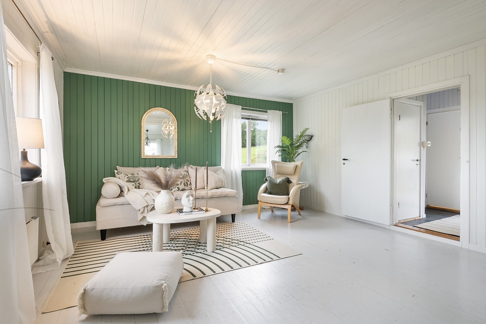 Avslappende og koselig stue. Galleribilde