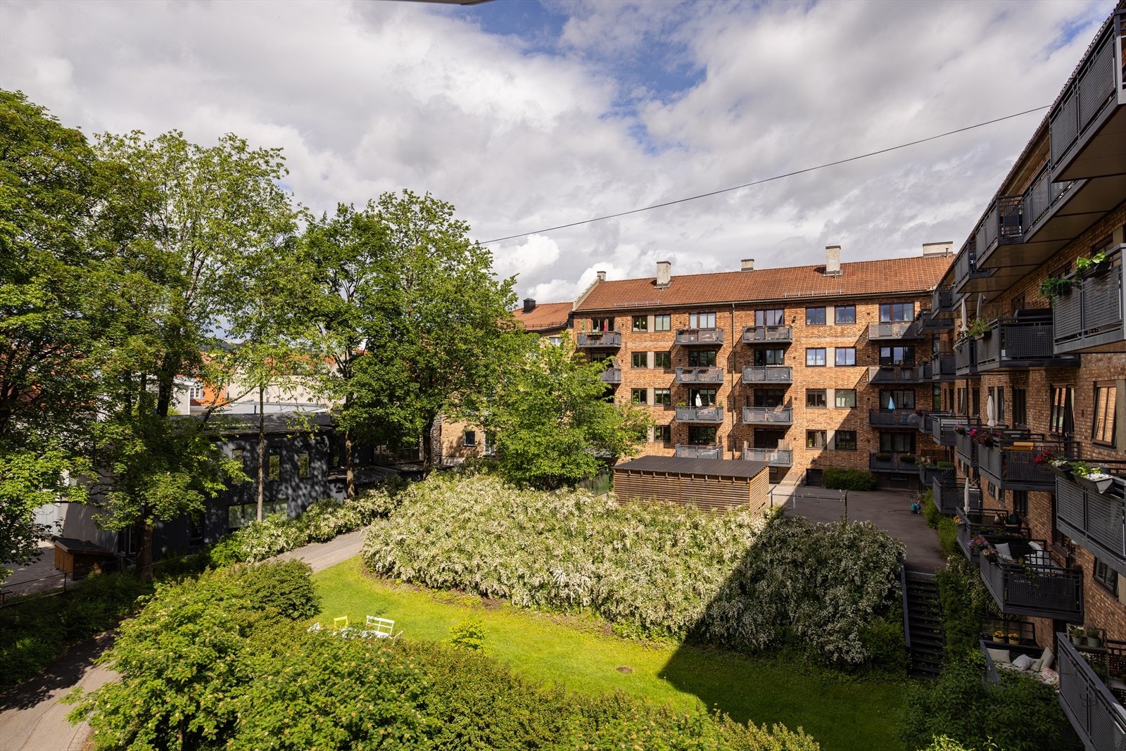 Forøvrig har aksjelaget felles sykkelrom, trimrom og vaskeri. Galleribilde