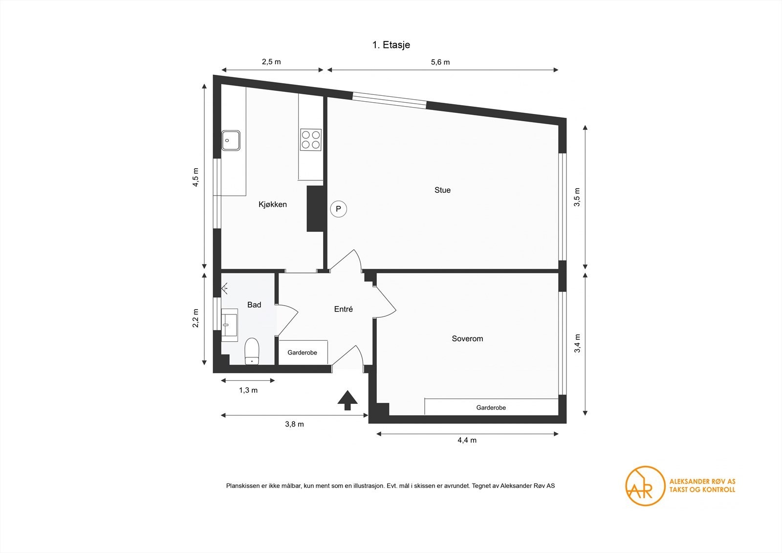 Plantegning. Galleribilde