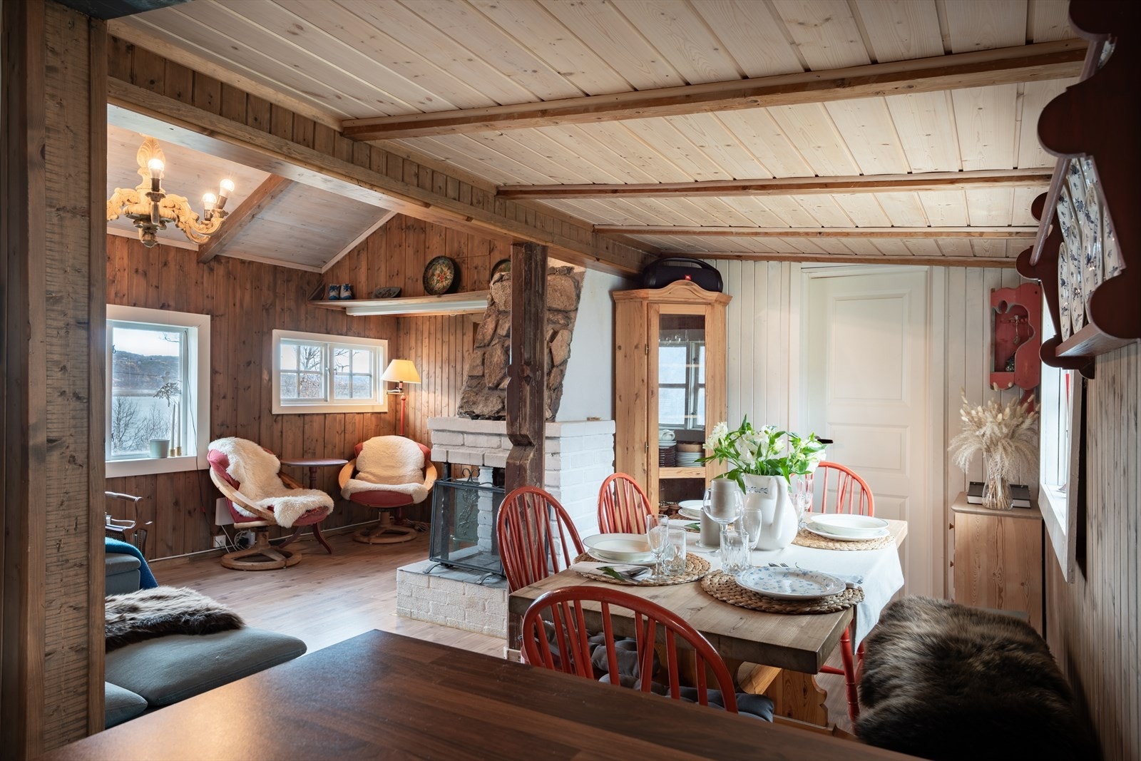 Koselig spiseplass Galleribilde