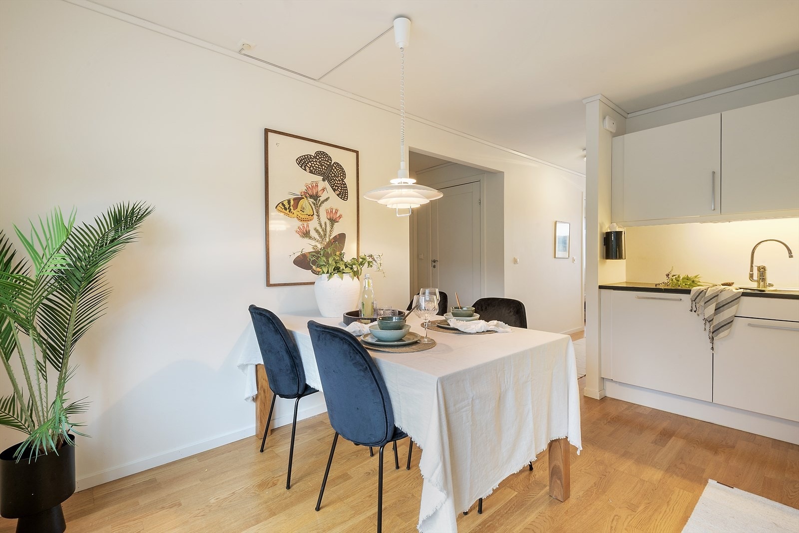 Et hyggelig sted å samle familie til dagens måltider. Galleribilde