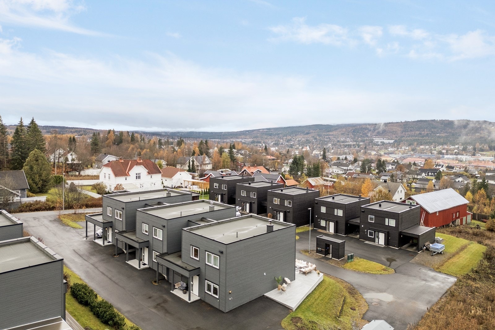 I hovedsak boligbebyggelse i området rundt. Galleribilde