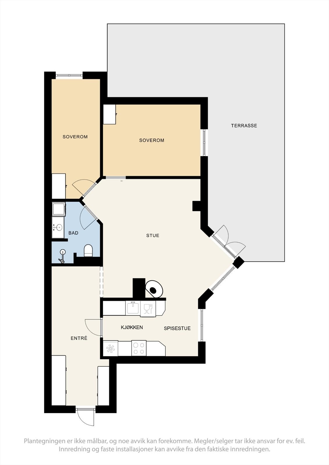 Plantegning. Galleribilde