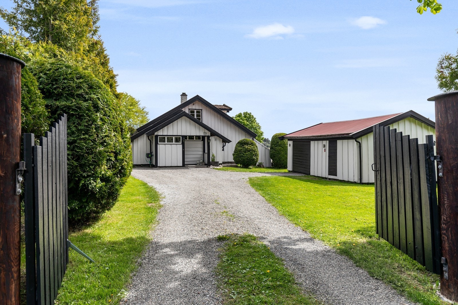 Gårdsplass Galleribilde