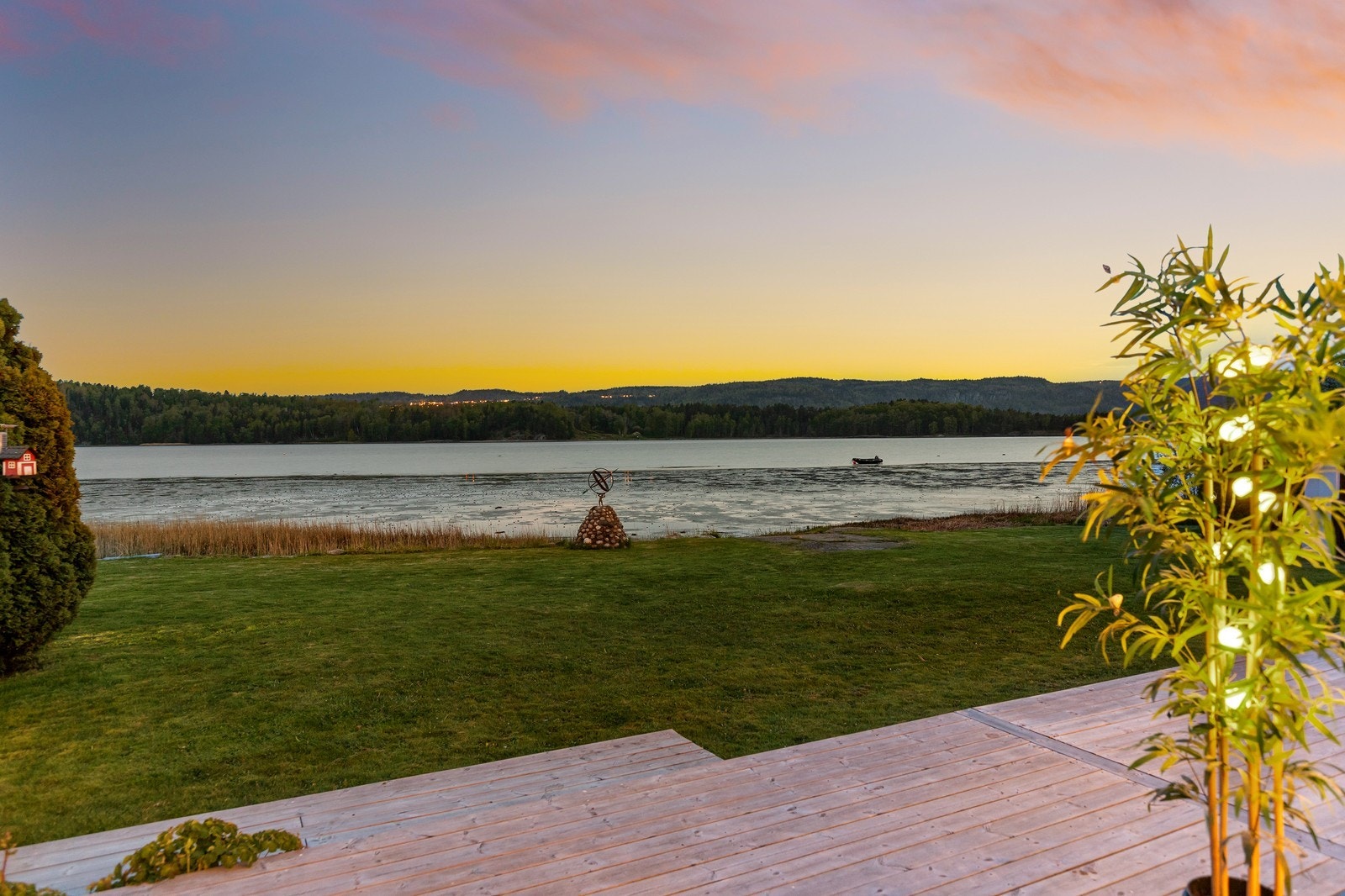 Utsikt fra terrassen Galleribilde