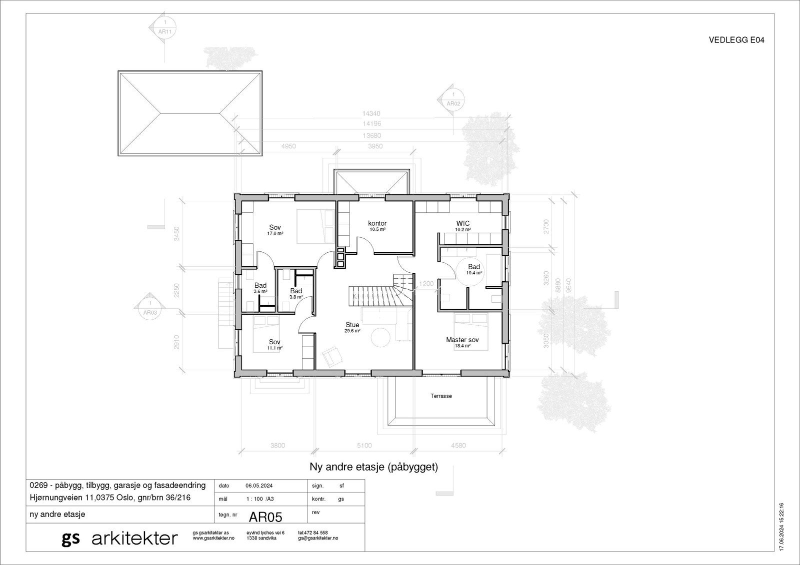 Plantegning 2 etasje Galleribilde