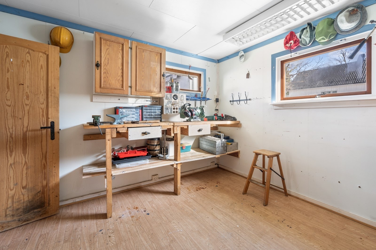 Hobbyrom i uteboden Galleribilde