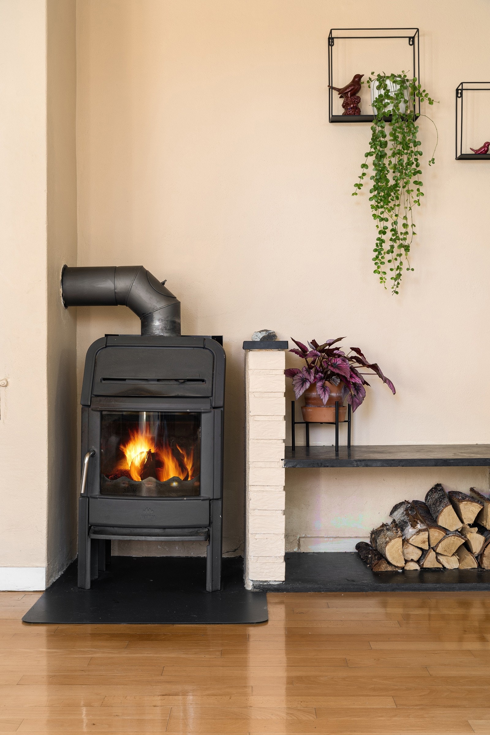 Peis i stuen Galleribilde