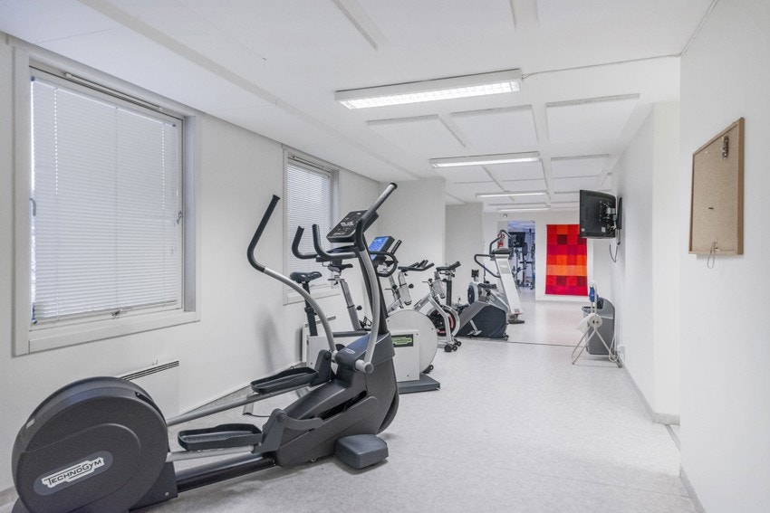 Eget treningsrom i borettslaget. Galleribilde