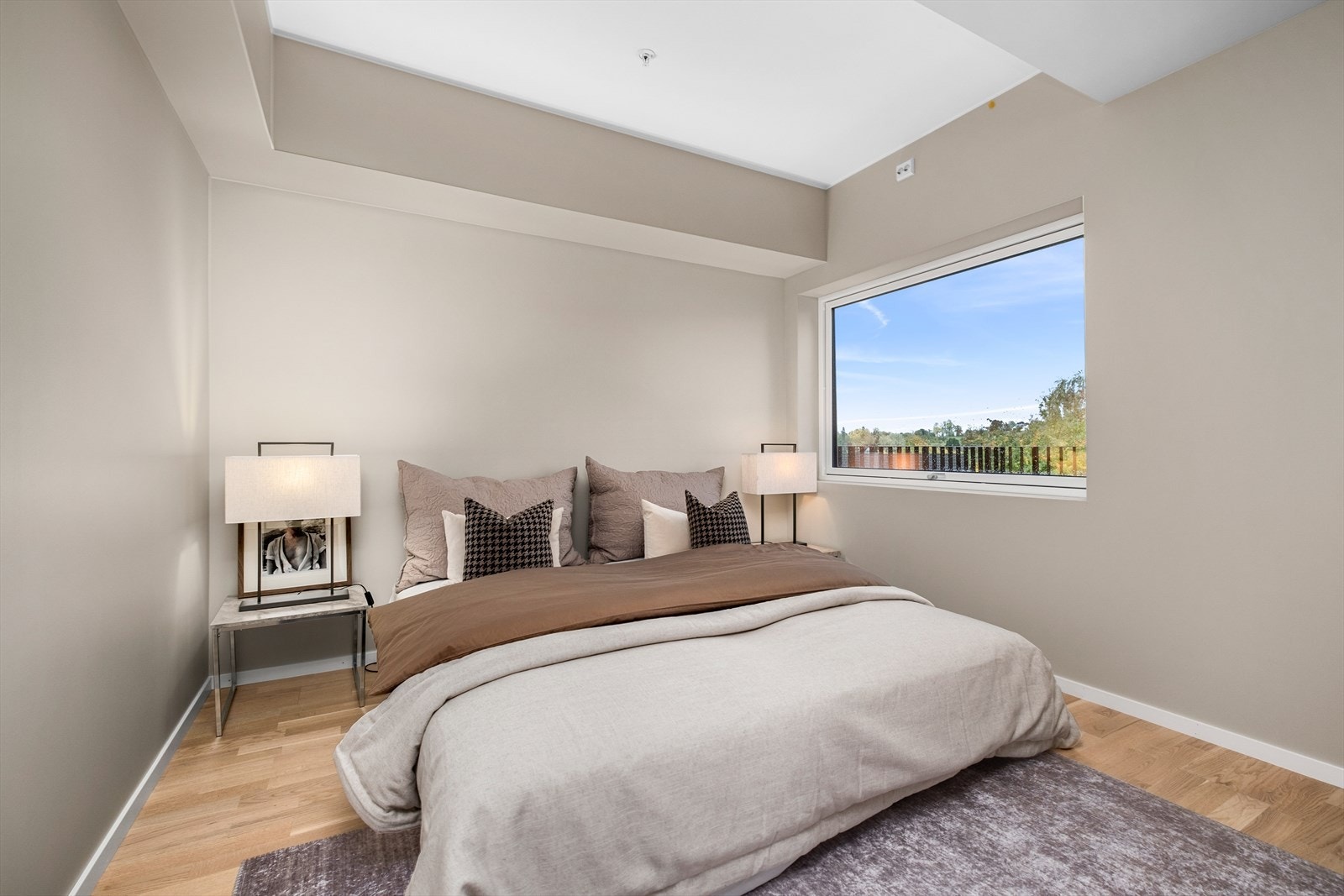 Største soverommet er på 9,6m² som gir rom for gode møbleringsmuligheter. Galleribilde