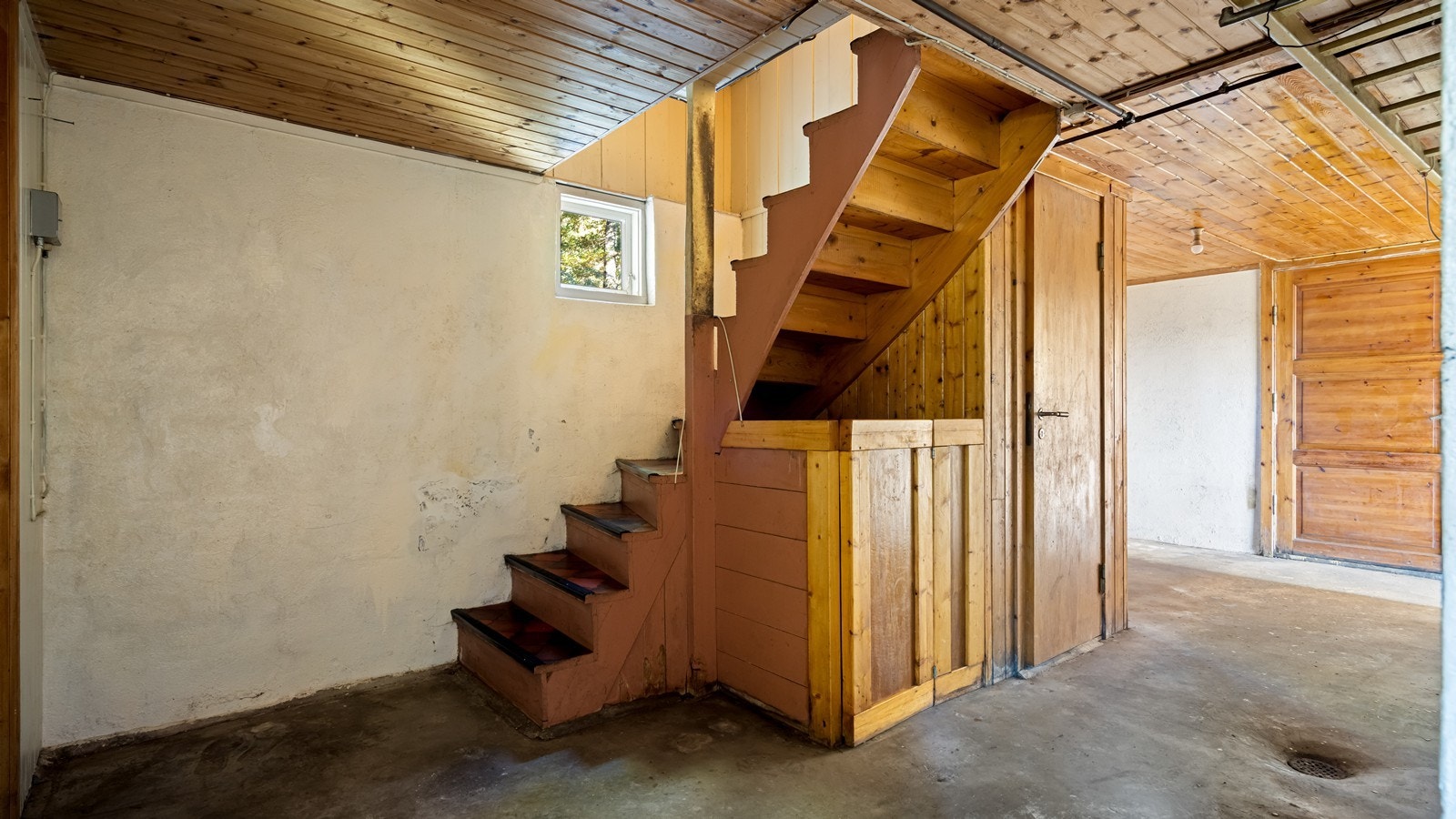 Kjelleren er romslig og har fin takhøyde Galleribilde