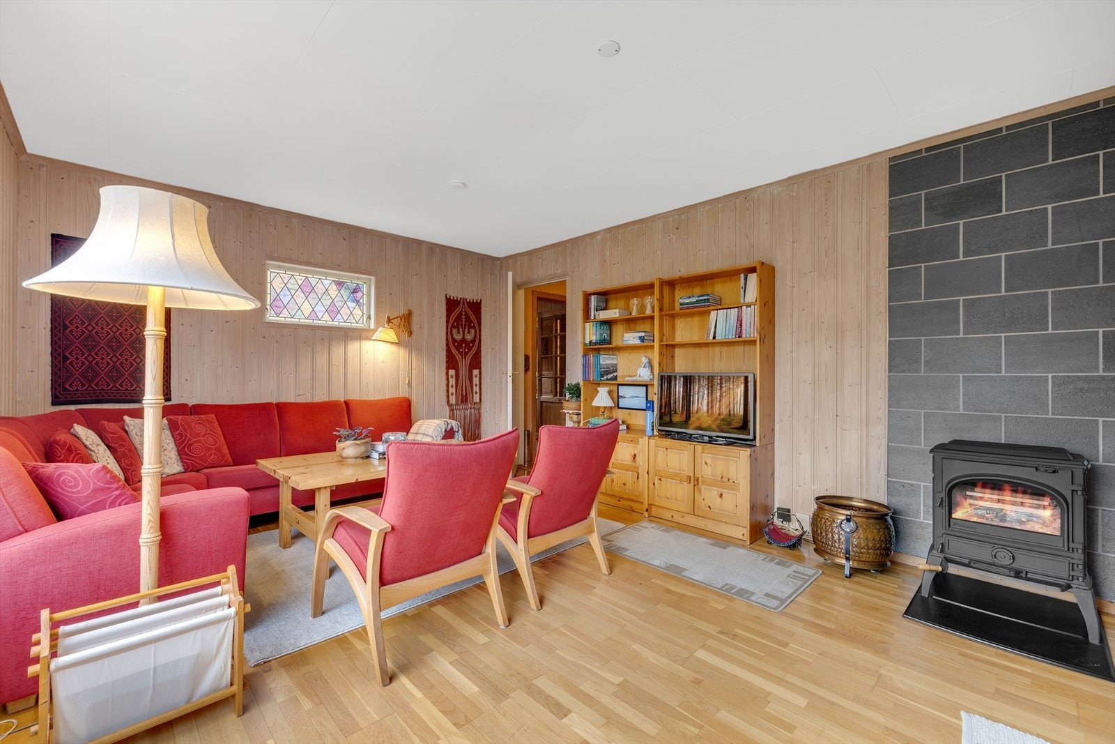 Boligen er oppmålt til hele 131m² BRA-I. Galleribilde