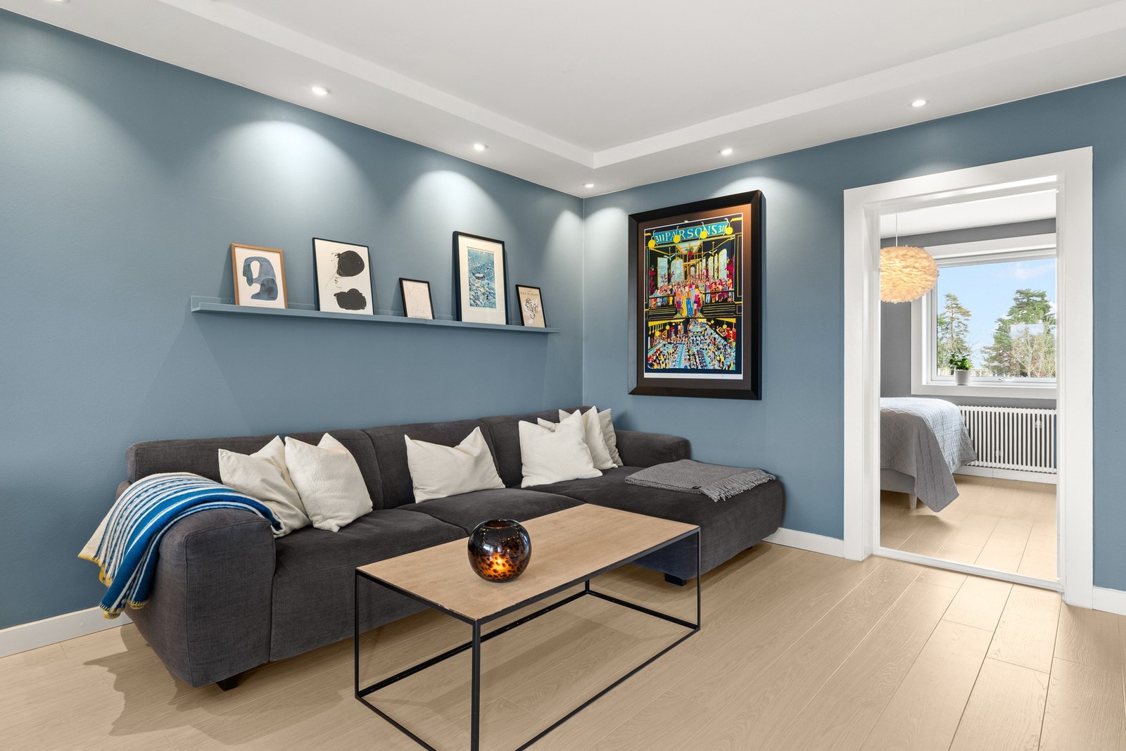 Leilighetens el-anlegg har fått TG1. Galleribilde