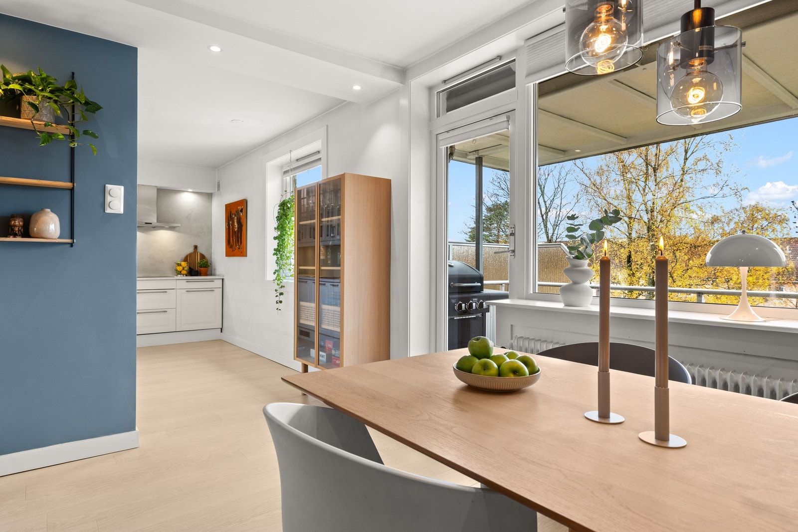 Nye vinduer og balkongdør fra 2019. Galleribilde