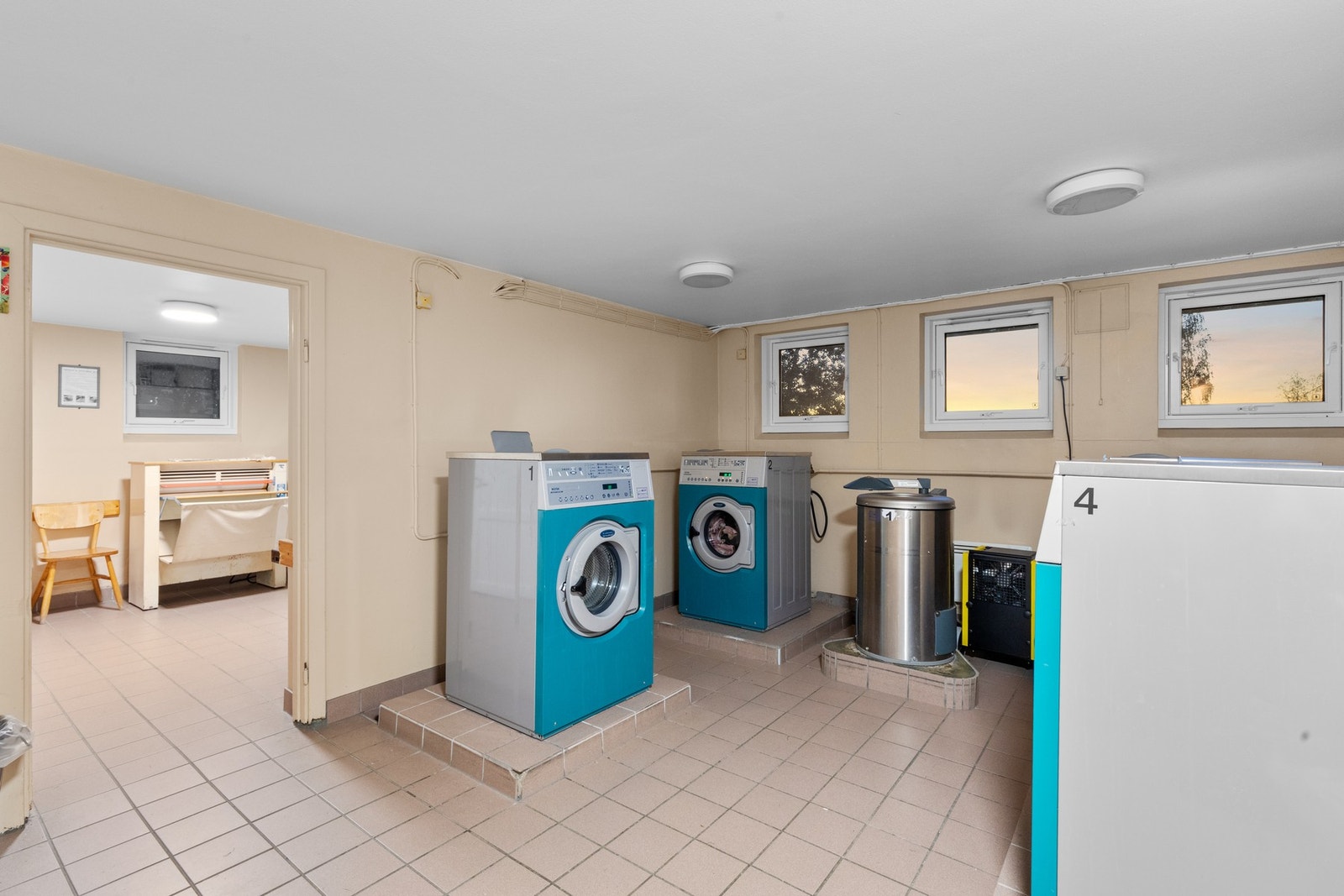 Beboere har tilgang på felles vaskeri, bla. i Mekanikerveien 7. Galleribilde