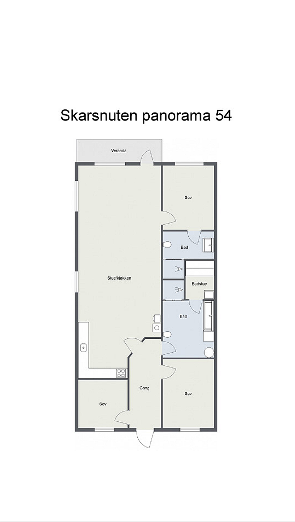 Planløsning. Galleribilde
