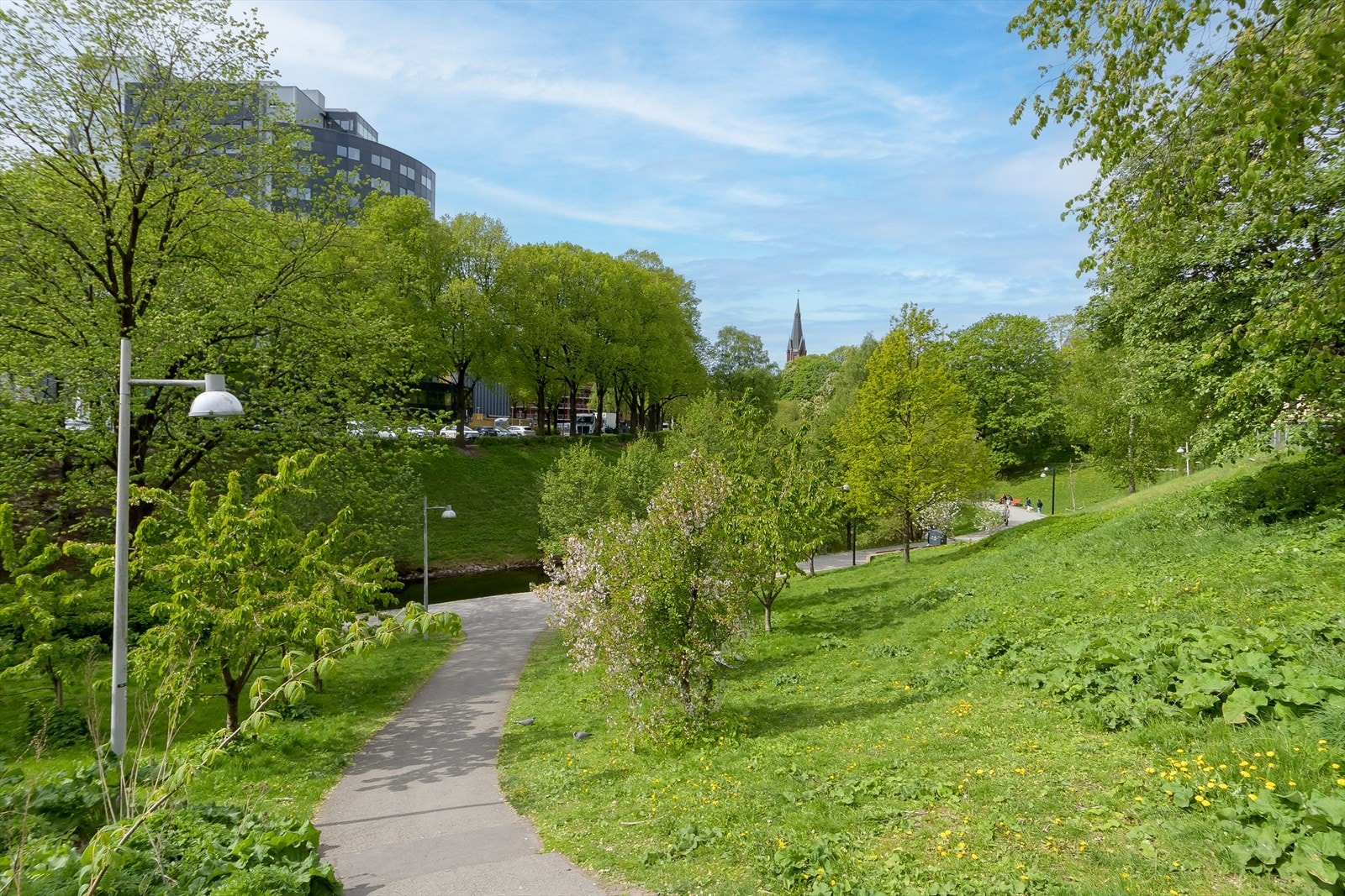 Umiddelbar nærhet til flotte turområder langs Akerselva. Galleribilde