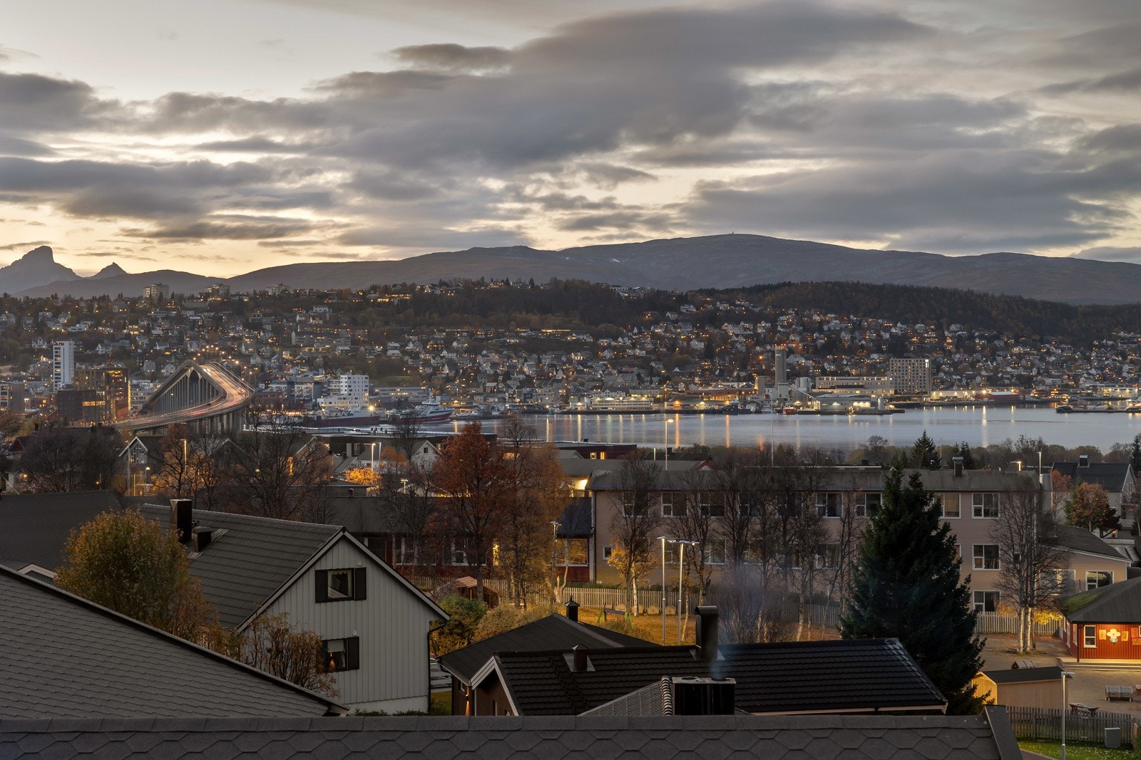 Enstående utsikt Galleribilde