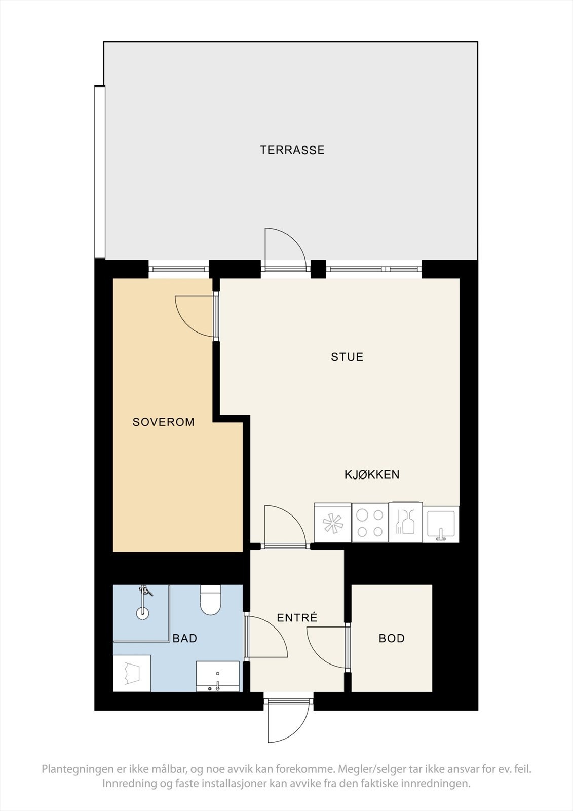 Effektiv planløsning - Ta kontakt for mer informasjon! Galleribilde