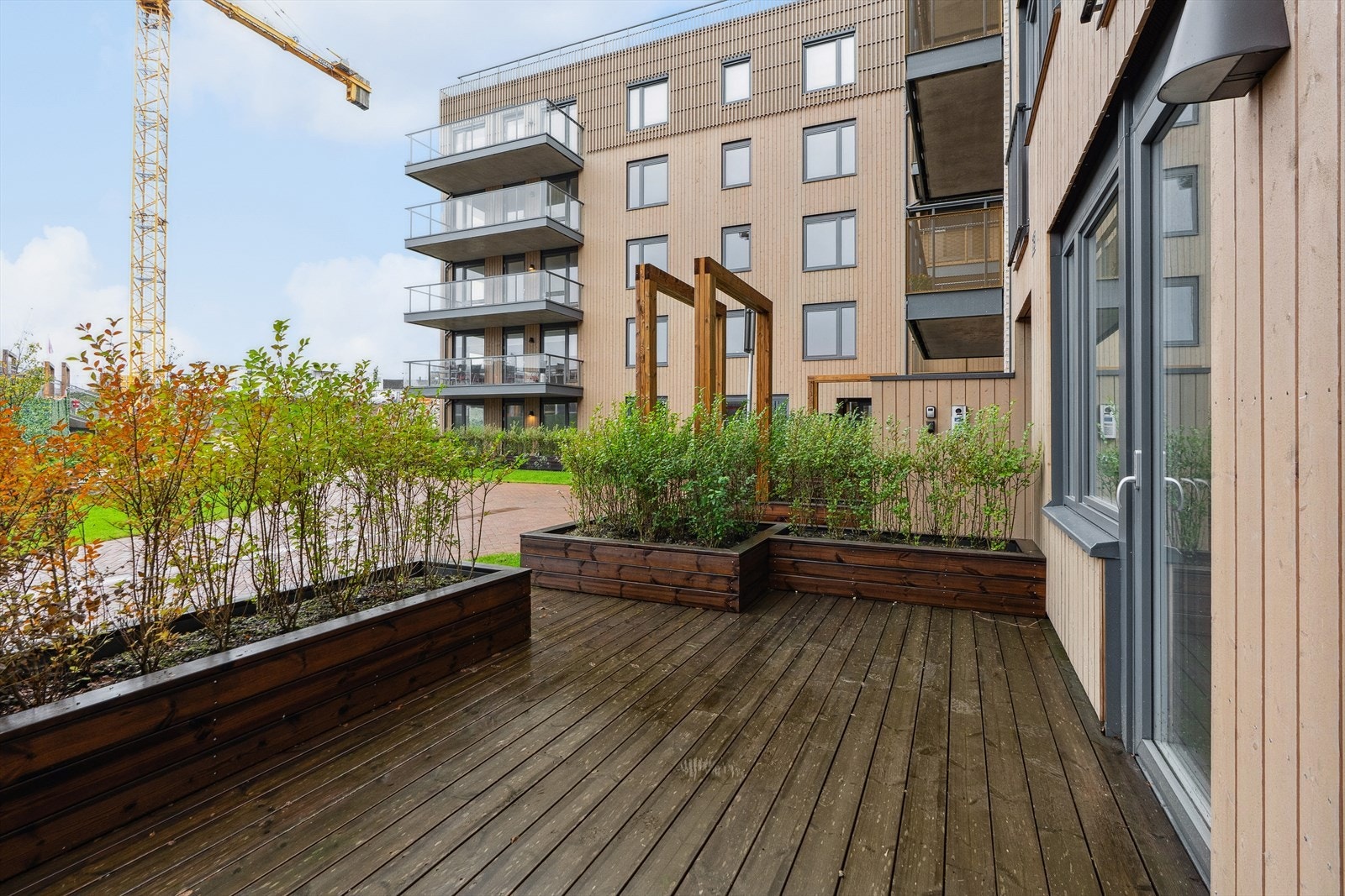 Her kan du plassere grillen og utemøblene! Galleribilde