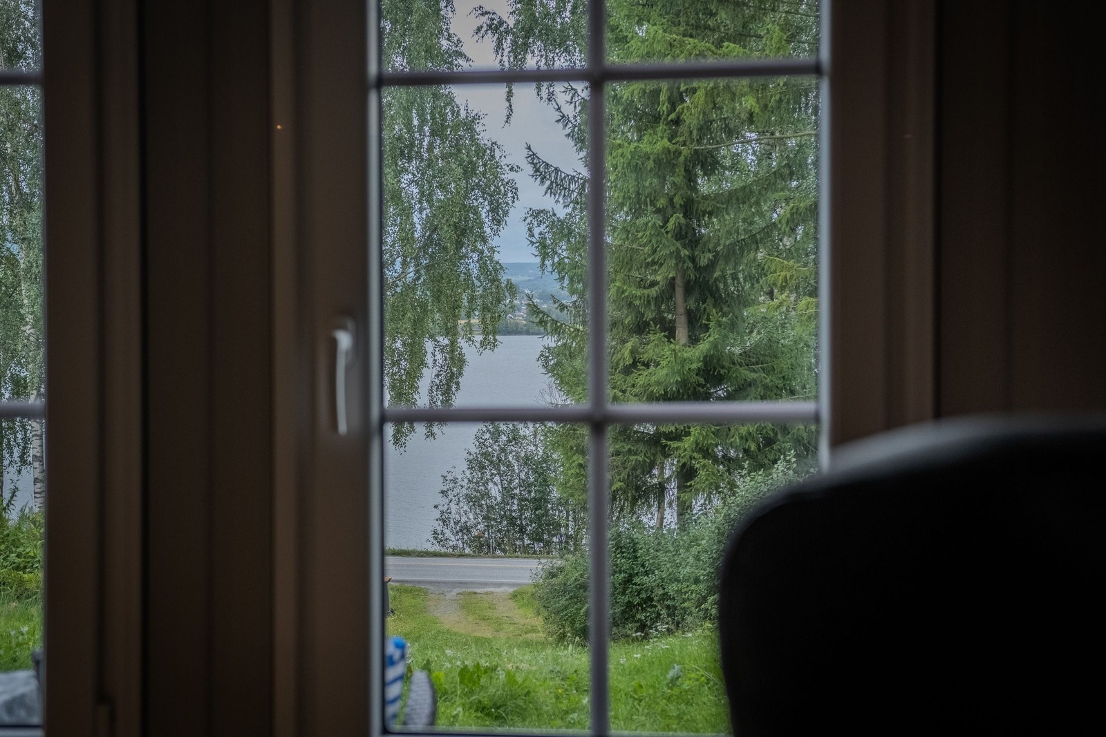 Utsikt fra vindu Galleribilde