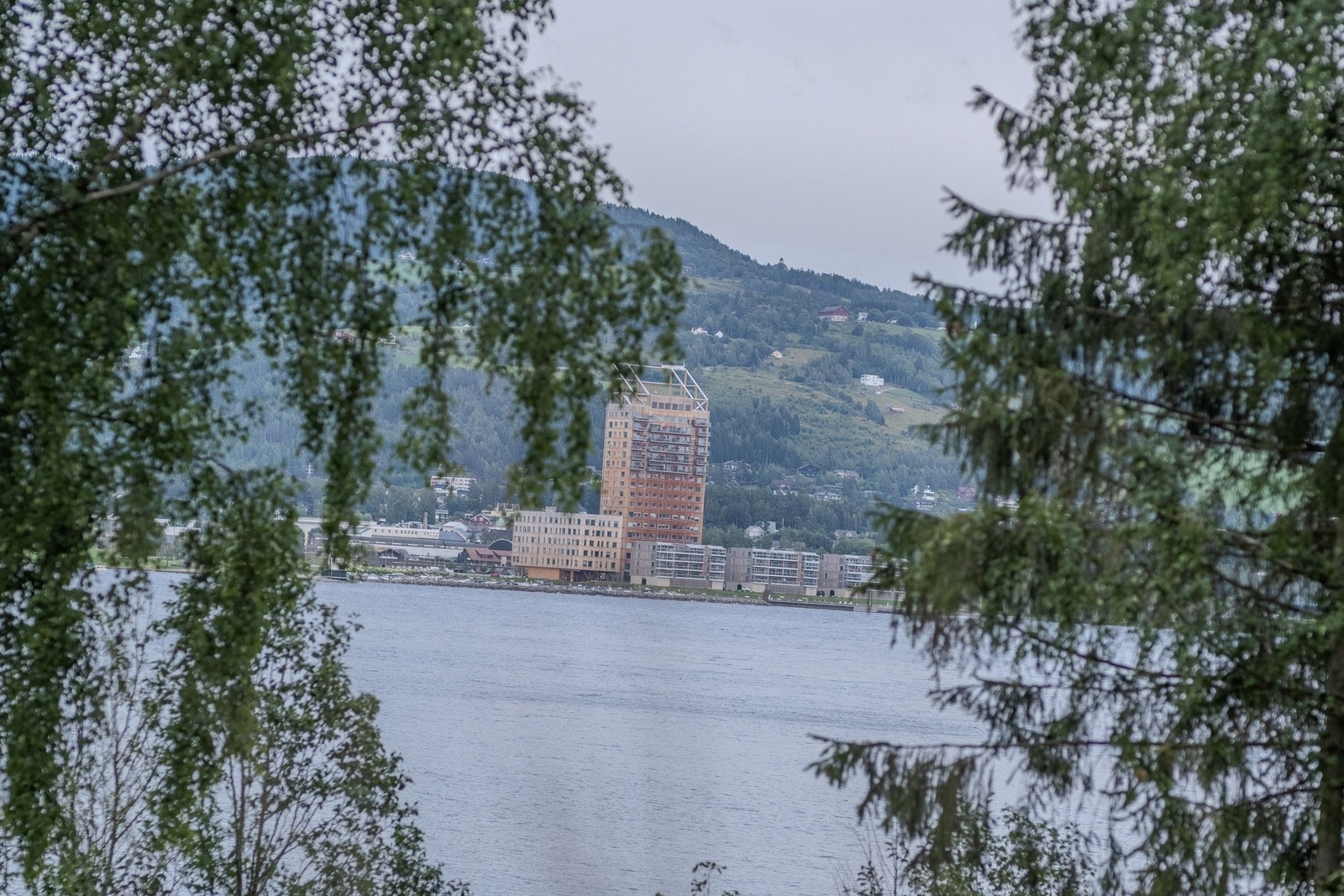 Utsikt fra tomt Galleribilde